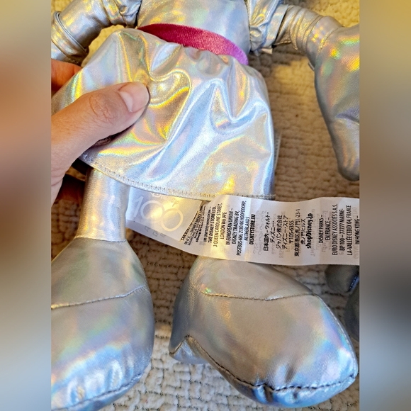 Silver Platinum Chrome Disney Mickey and Minnie 100 Year Celebration Couple - Picture 9 of 11